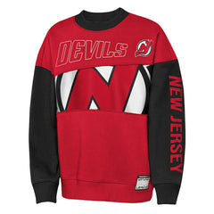 NHL New Jersey Devils Outerstuff Youth Impact Player Sweatshirt