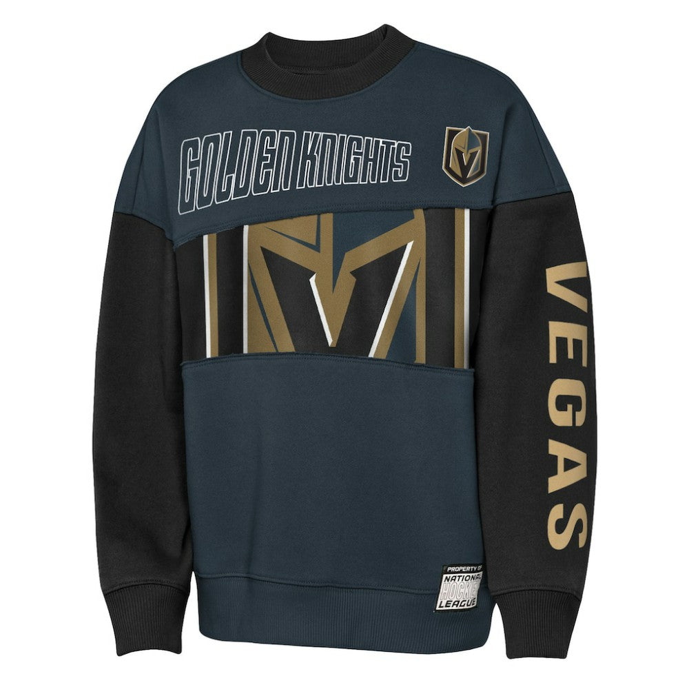 NHL Vegas Golden Knights Outerstuff Youth Impact Player Sweatshirt