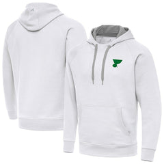 NHL St. Louis Blues Antigua St. Patrick's Day Victory Pullover Hoodie