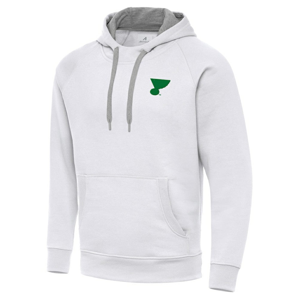 NHL St. Louis Blues Antigua St. Patrick's Day Victory Pullover Hoodie