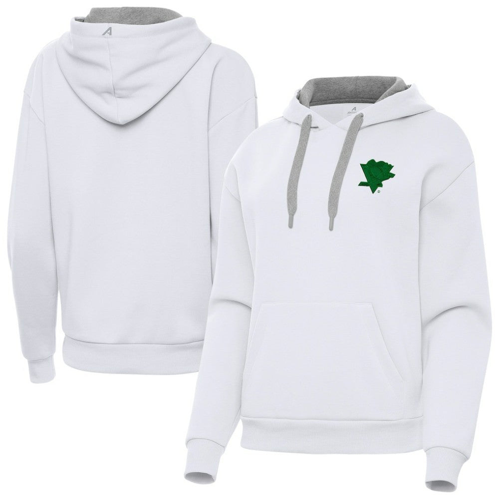 NHL Pittsburgh Penguins Antigua Women's St. Patrick's Day Victory Pullover Hoodie