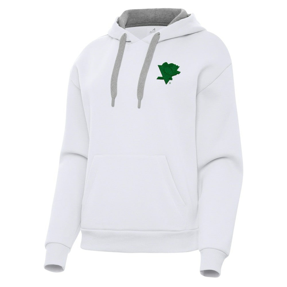 NHL Pittsburgh Penguins Antigua Women's St. Patrick's Day Victory Pullover Hoodie