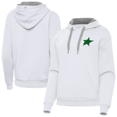 NHL Dallas Stars Antigua Women's St. Patrick's Day Victory Pullover Hoodie