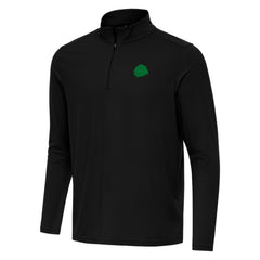 NHL Chicago Blackhawks Antigua St. Patrick Intent Quarter-Zip Pullover Top