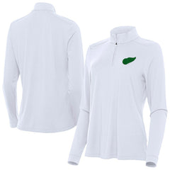 NHL Detroit Red Wings Antigua Women's St. Patrick's Day Intent Quarter-Zip Performance Pullover