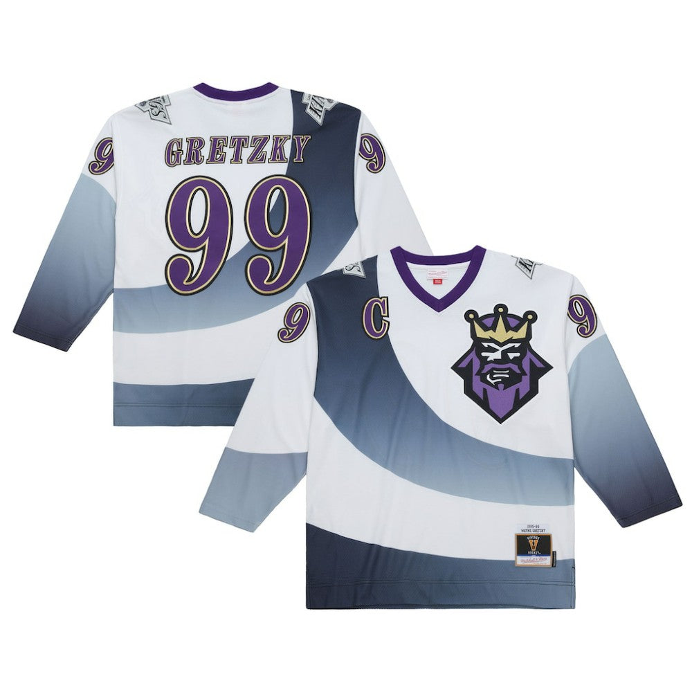 NHL Wayne Gretzky Los Angeles Kings Mitchell & Ness 1995-96 Power Play Jersey