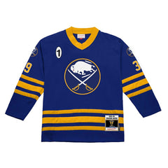 NHL Dominik Hasek Buffalo Sabres Mitchell & Ness 1995-96 Power Play Jersey