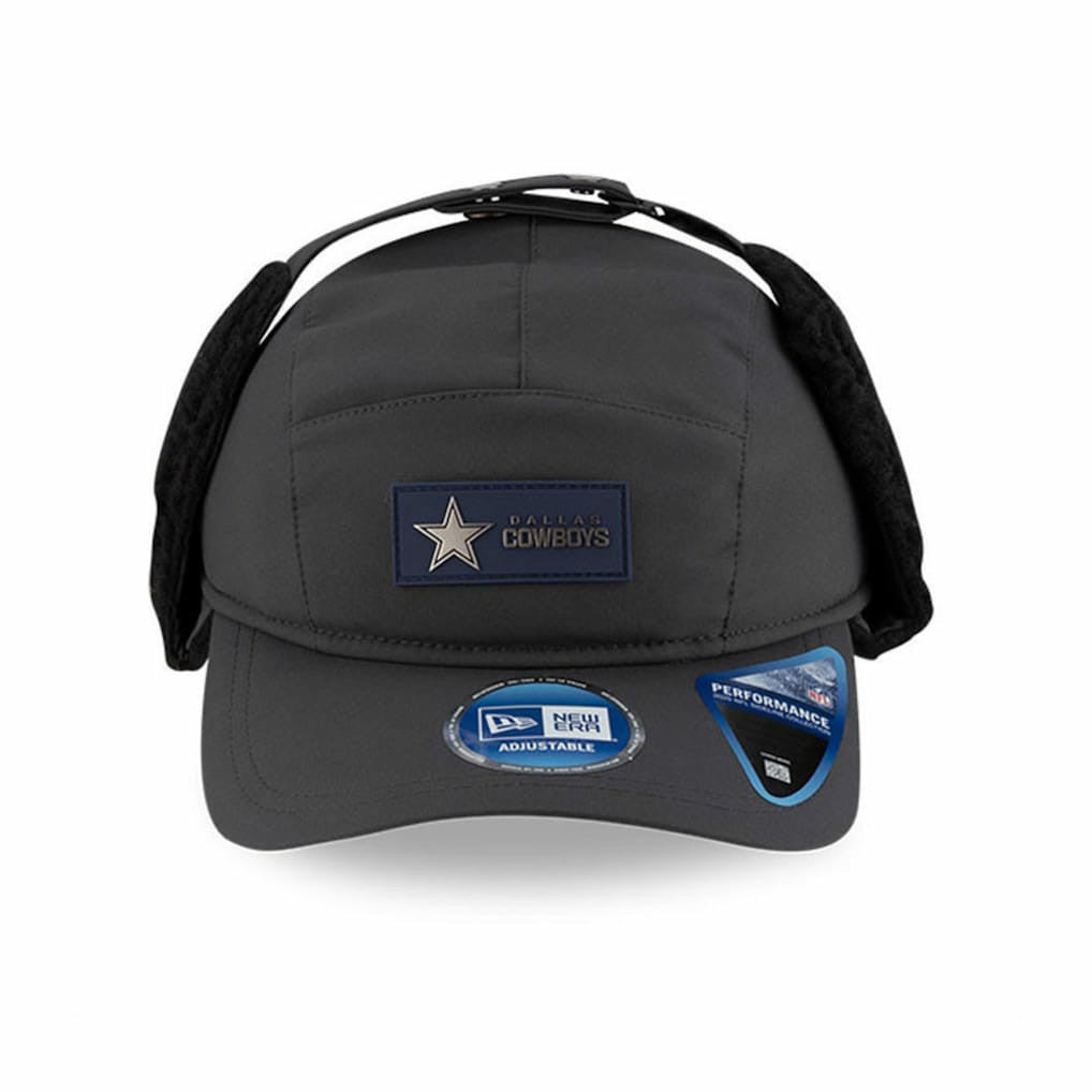 2025 Sideline Cold Weather Runner Dog Ear Adjustable Hat - Dallas Cowboys Hats