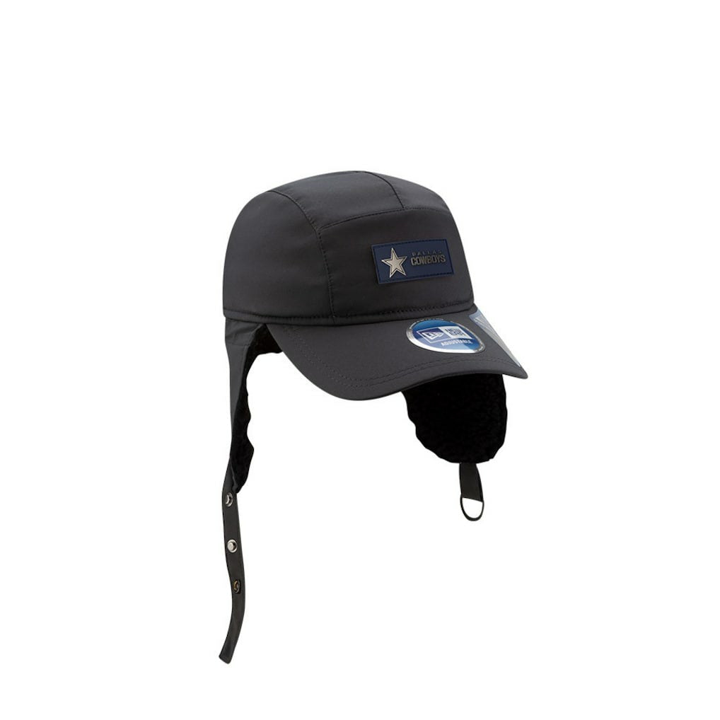 2025 Sideline Cold Weather Runner Dog Ear Adjustable Hat - Dallas Cowboys Hats