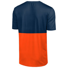Navy/Orange Detroit Tigers FOCO Big Logo Mascot T-Shirt