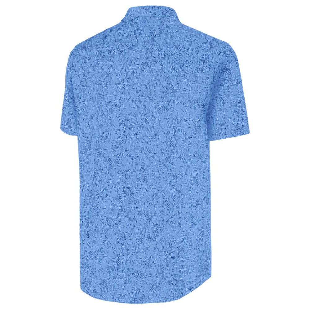 Powder Blue San Diego Padres Antigua Cactus Spring Training Lush Button-Up Shirt