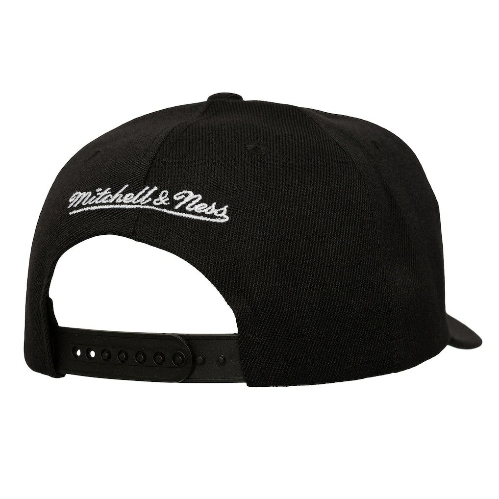 Mitchell & Ness Boston Celtics Busted Logo Wordmark Wrap-Around Pro Pinch Adjustable Hat