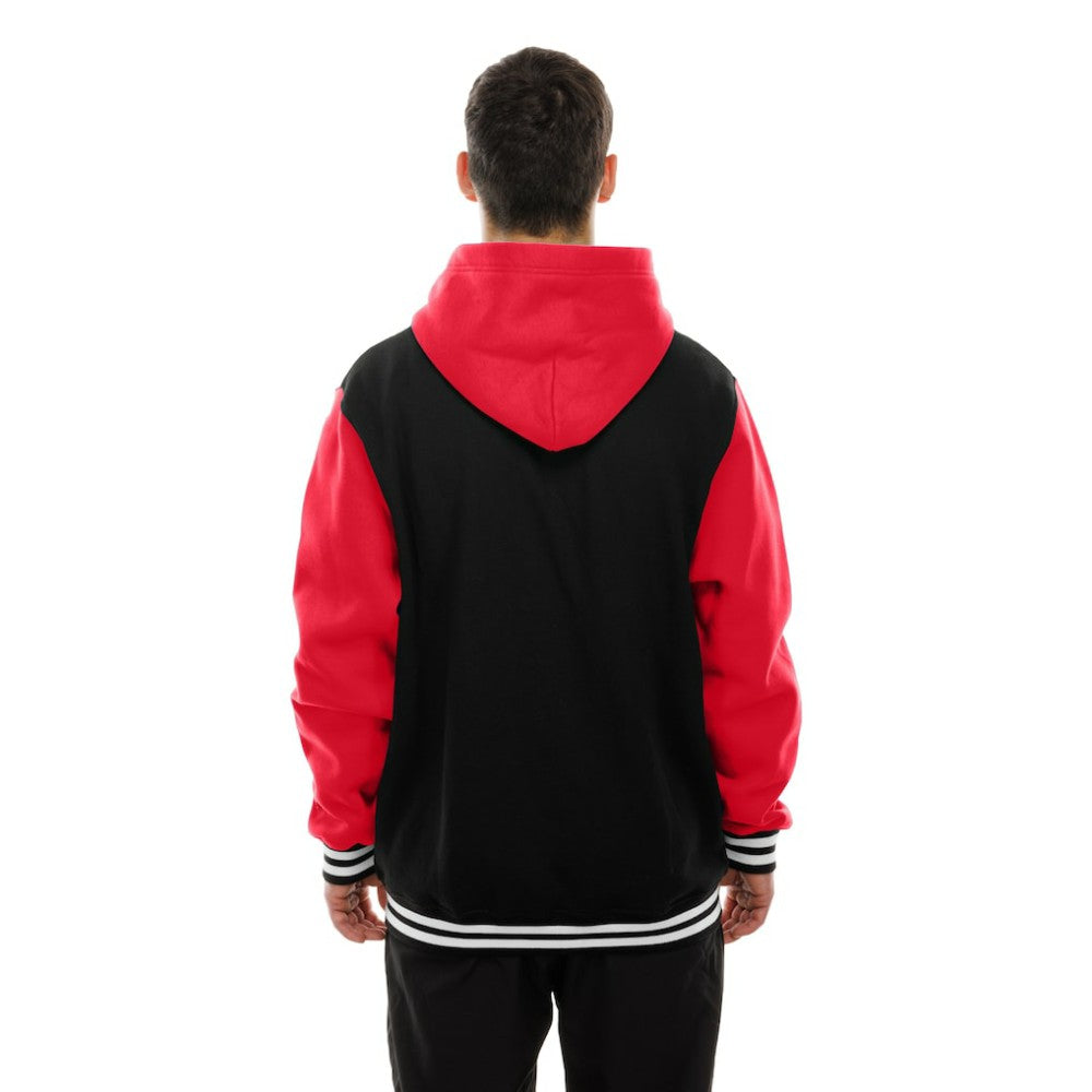 NHL Detroit Red Wings New Era Full-Snap Fleece Hoodie Jacket
