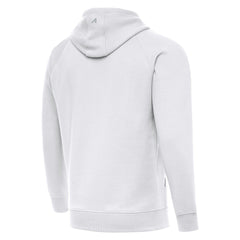 New York Knicks Antigua St. Patrick's Day Victory Raglan Pullover Hoodie