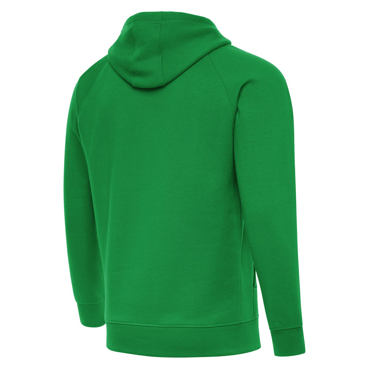 New York Knicks Antigua St. Patrick's Day Victory Raglan Pullover Hoodie