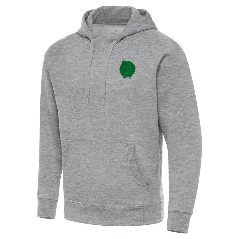 Boston Celtics Antigua St. Patrick's Day Victory Raglan Pullover Hoodie