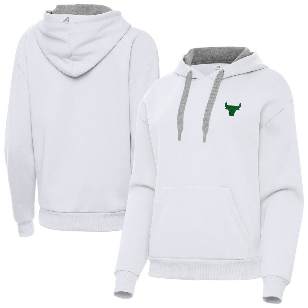 Chicago Bulls Antigua Women's St. Patrick's Day Victory Pullover Hoodie sale