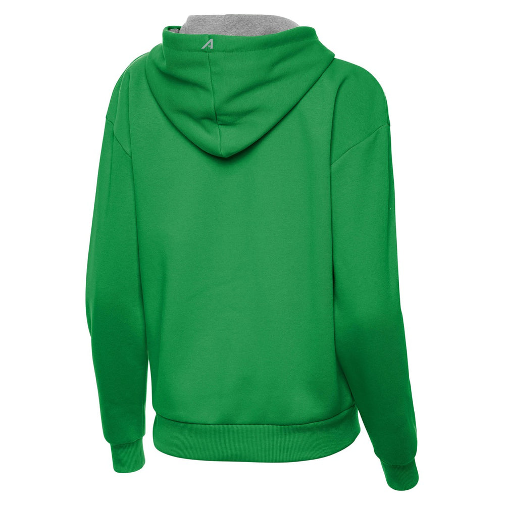 Milwaukee Bucks Antigua Women's St. Patrick's Day Victory Pullover Hoodie