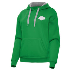 Los Angeles Lakers Antigua Women's St. Patrick's Day Victory Pullover Hoodie