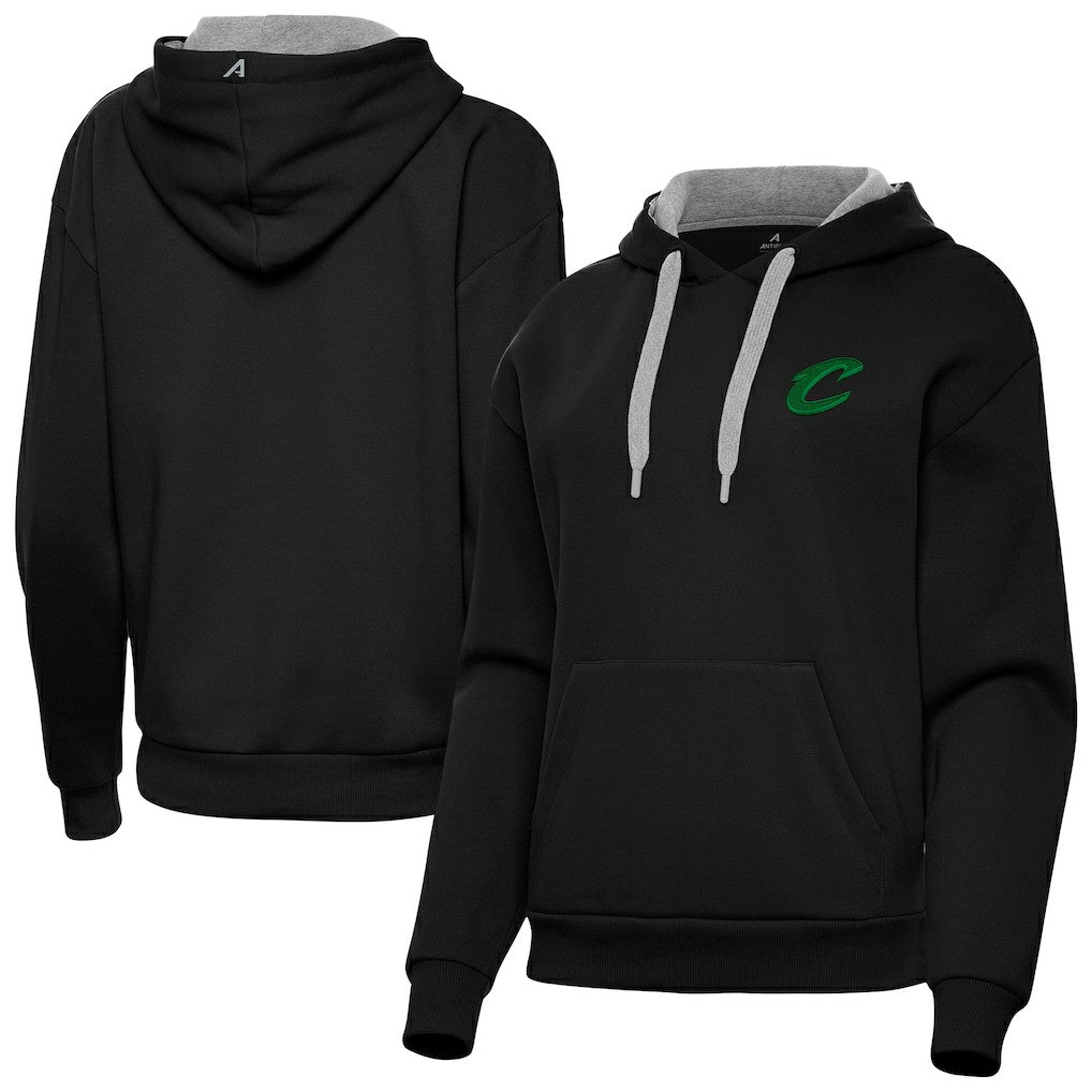 Cleveland Cavaliers Antigua Women's St. Patrick's Day Victory Pullover Hoodie sale