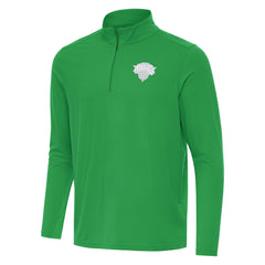 New York Knicks Antigua St. Patrick's Day Intent Quarter-Zip Jacket