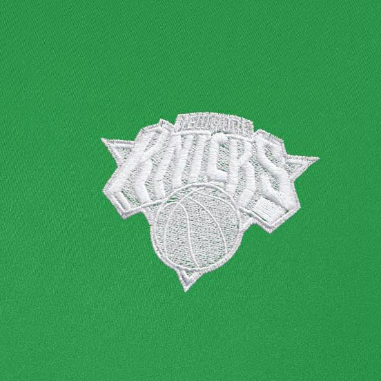 New York Knicks Antigua St. Patrick's Day Intent Quarter-Zip Jacket