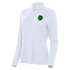 Boston Celtics Antigua Women's St. Patrick's Day Intent Quarter-Zip Top