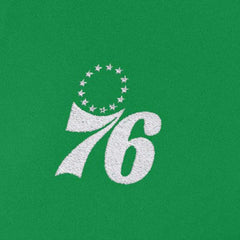 Philadelphia 76ers Antigua Women's St. Patrick's Day Intent Quarter-Zip Top