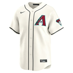 Cream Arizona Diamondbacks Nike Home Limited Custom Jersey