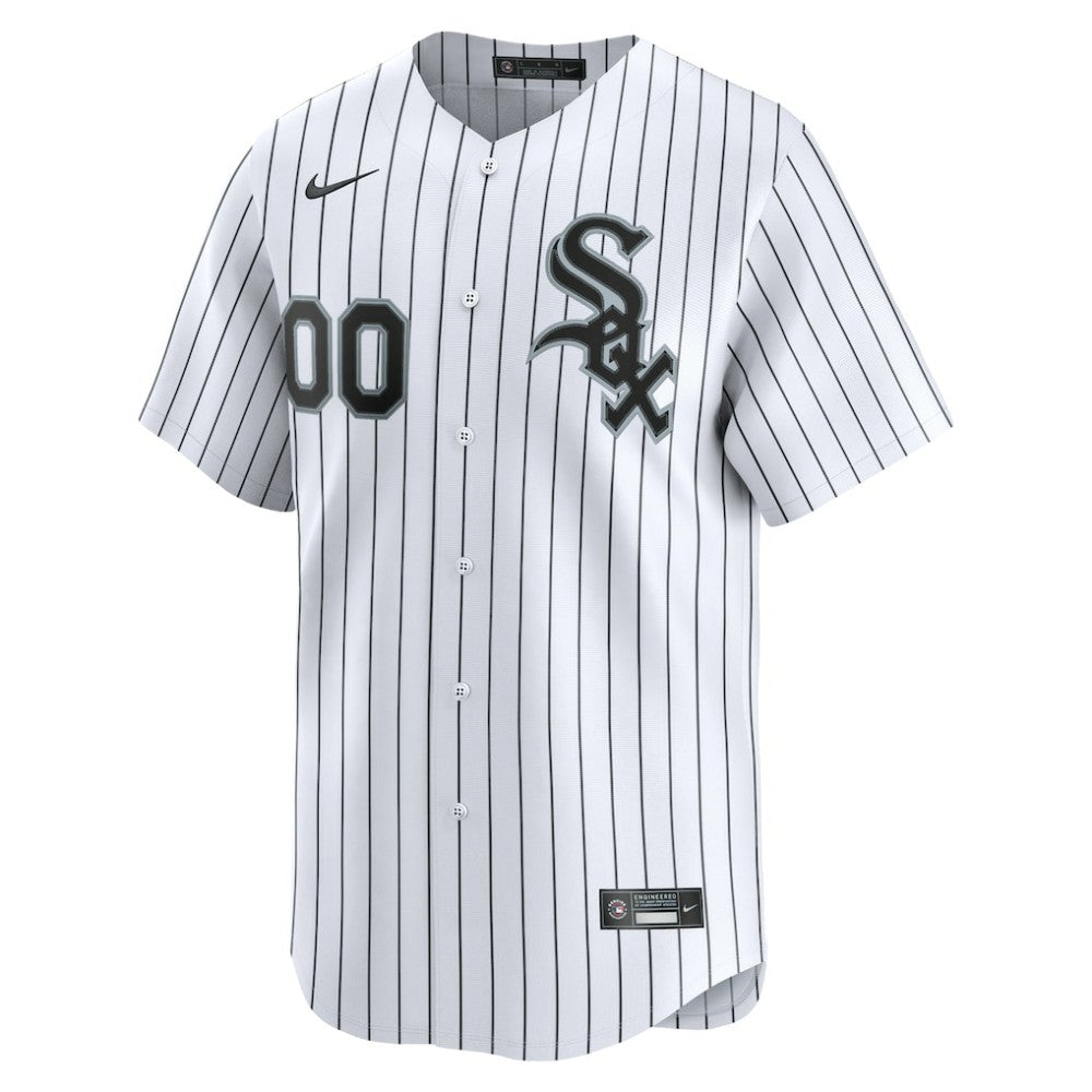 White Chicago White Sox Nike Home Limited Custom Jersey