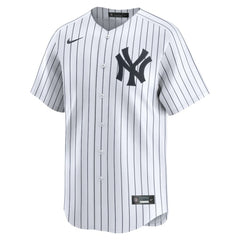 White New York Yankees Nike Home Limited Custom Jersey