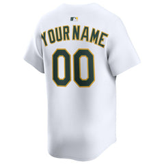 White Athletics Nike Home Limited Custom Jersey