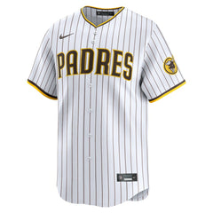 White San Diego Padres Nike Home Limited Custom Jersey