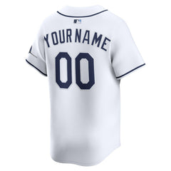 White Tampa Bay Rays Nike Home Limited Custom Jersey