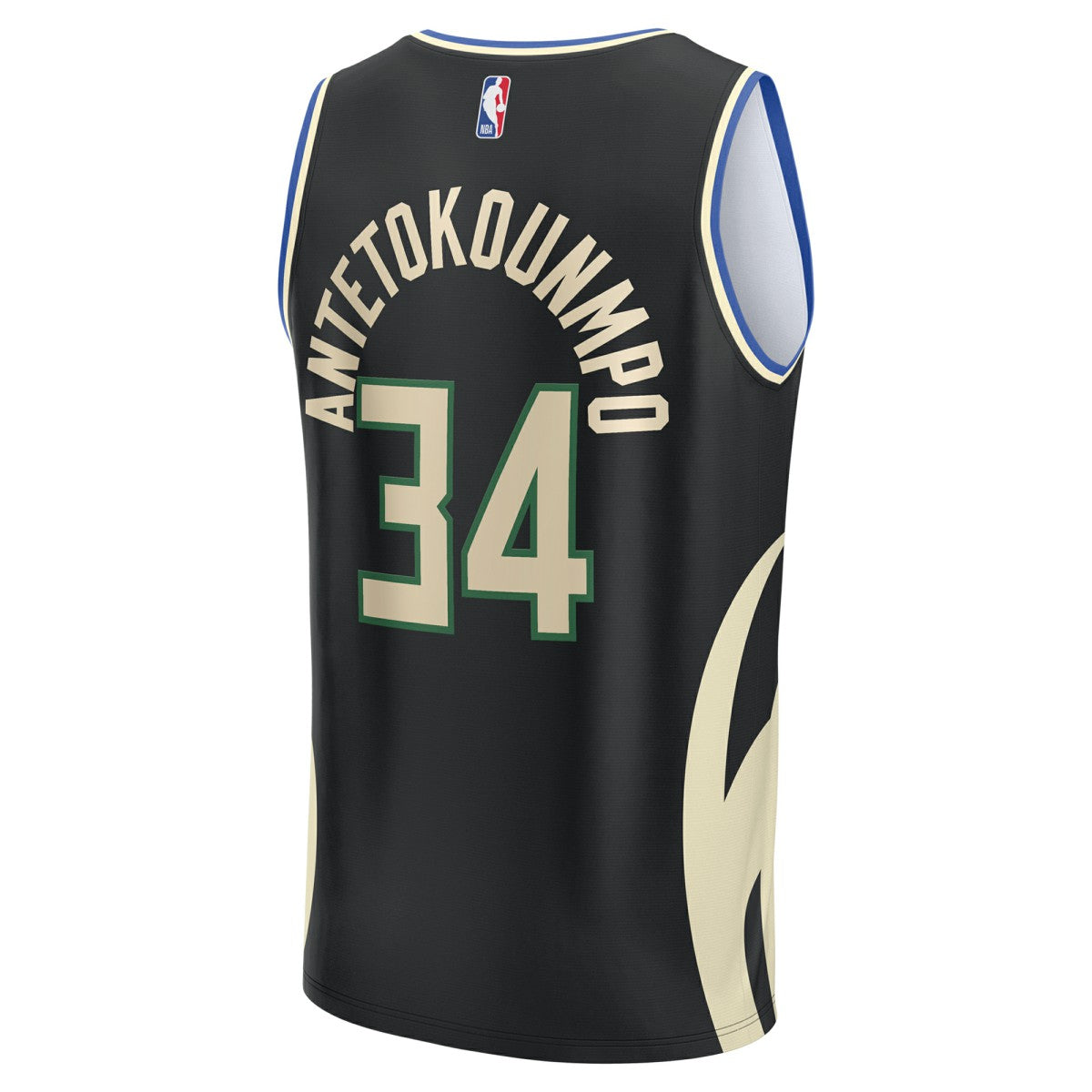 Fanatics Giannis Antetokounmpo Milwaukee Bucks Fast Break Replica Player Jersey