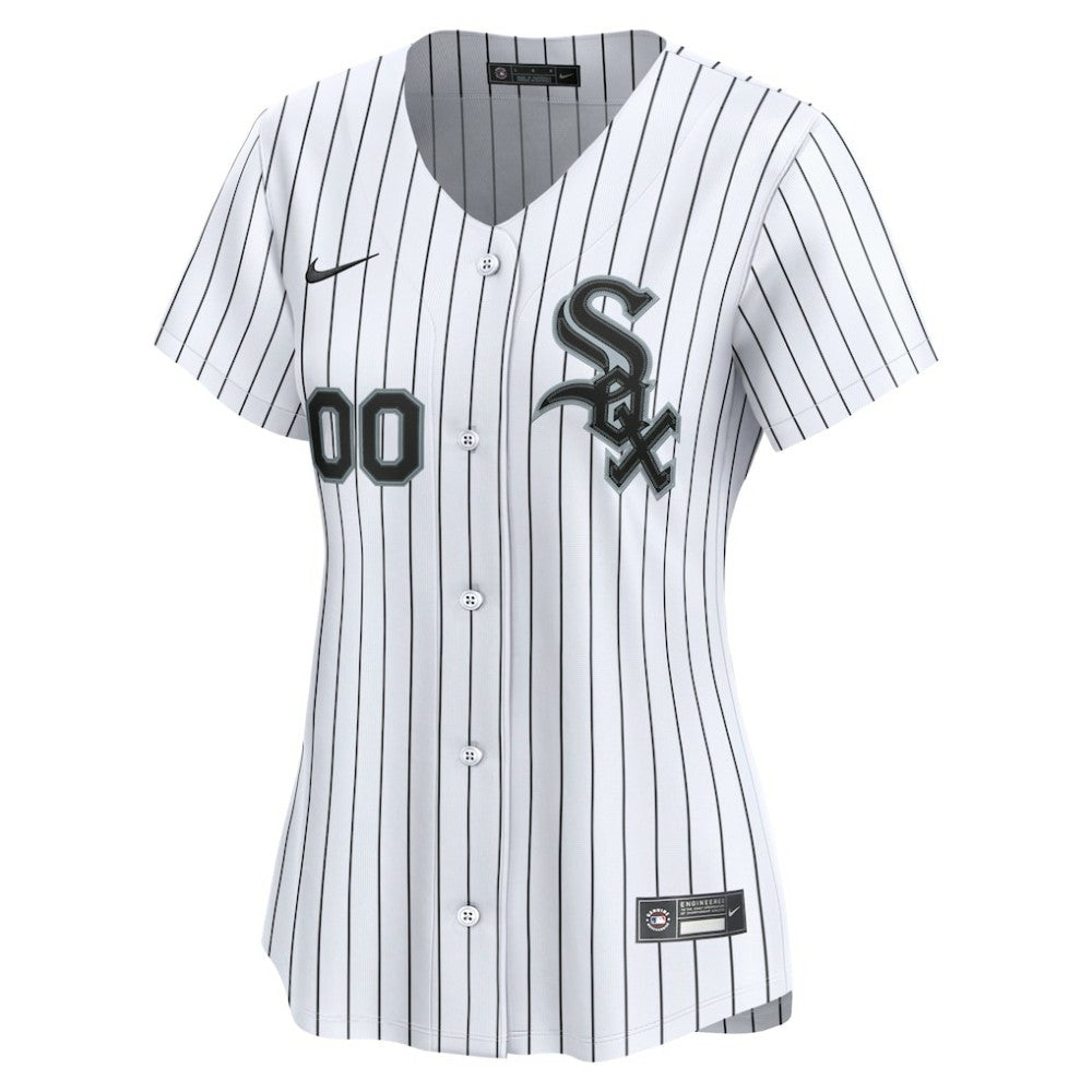 White Chicago White Sox Nike Women's Home Limited Custom Jersey