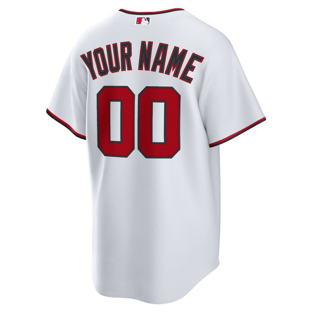 White Washington Nationals Nike Home Custom Replica Jersey