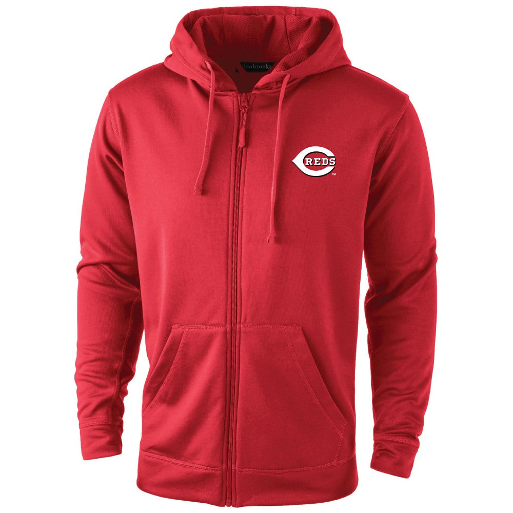 Red Cincinnati Reds Dunbrooke Trophy Full-Zip Hoodie