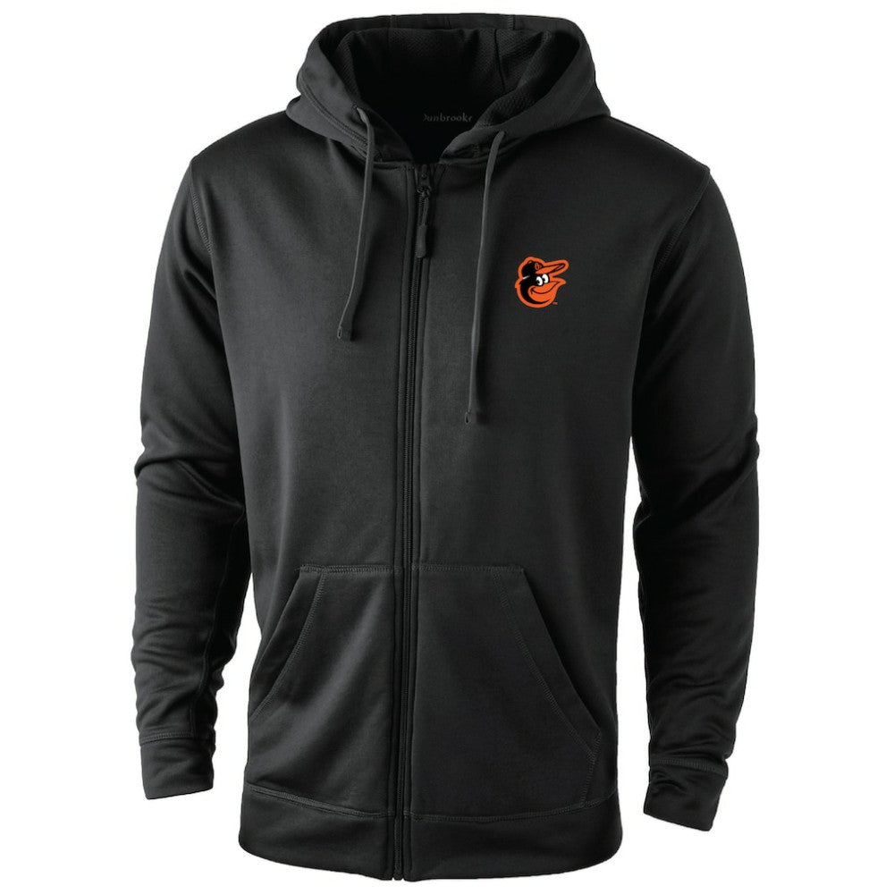 Black Baltimore Orioles Dunbrooke Trophy Full-Zip Hoodie