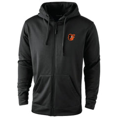Black Baltimore Orioles Dunbrooke Trophy Full-Zip Hoodie