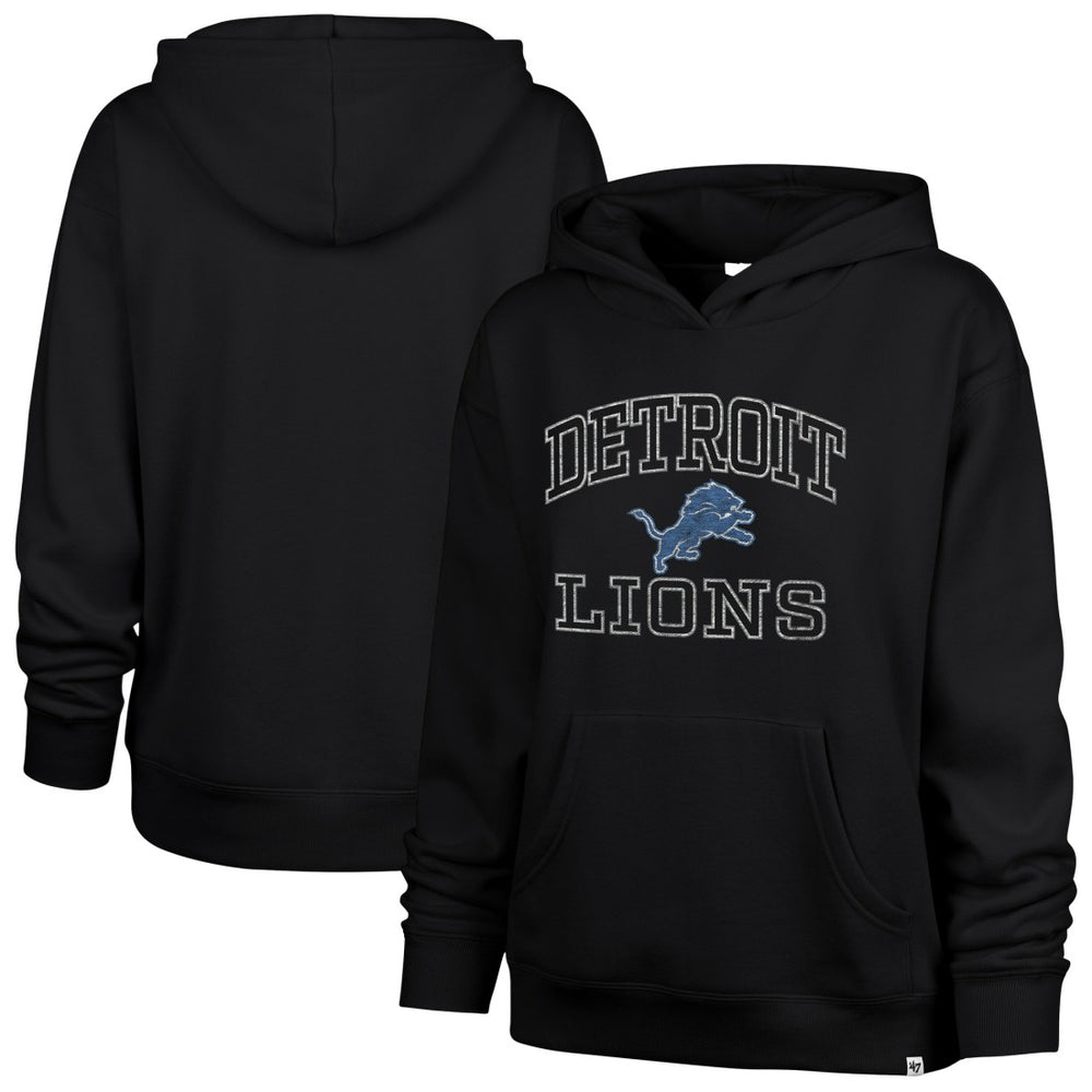'47 Women's Clarity Naomi Hoodie - Detroit Lions Hoodies