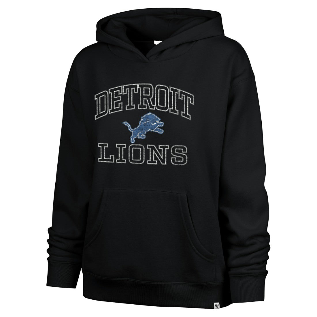 '47 Women's Clarity Naomi Hoodie - Detroit Lions Hoodies