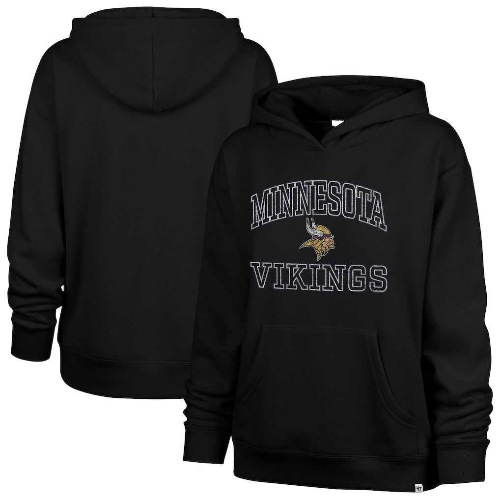 '47 Women's Clarity Naomi Hoodie - Minnesota Vikings Hoodies