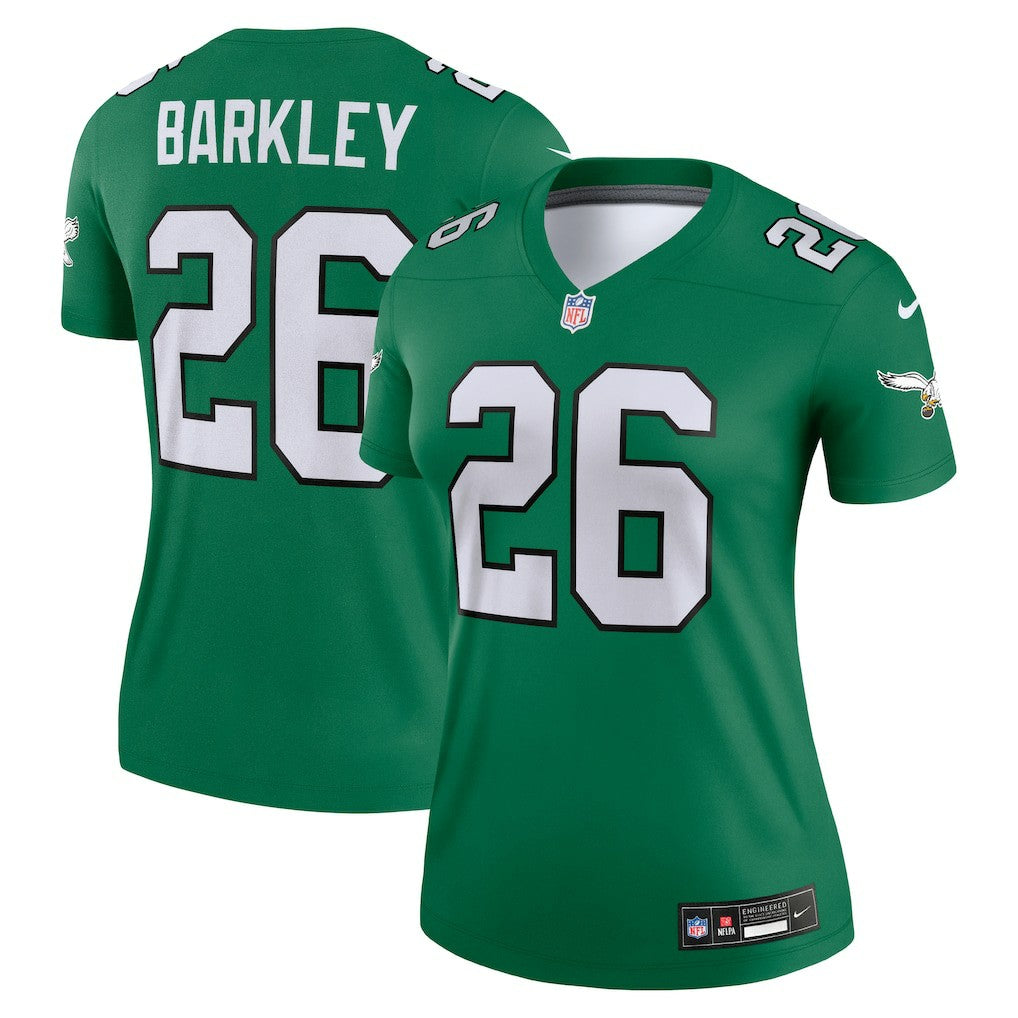Saquon Barkley  Women's Legend Player Performance Top - Philadelphia Eagles Tops