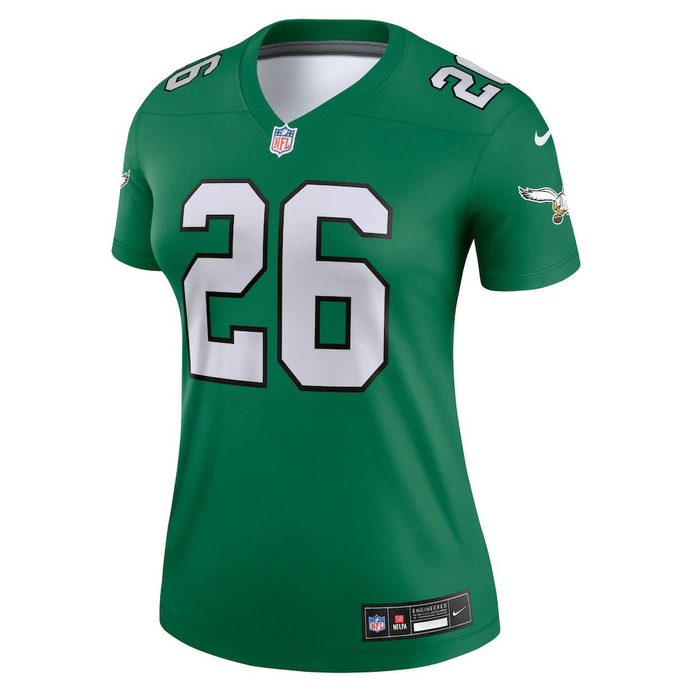 Saquon Barkley  Women's Legend Player Performance Top - Philadelphia Eagles Tops