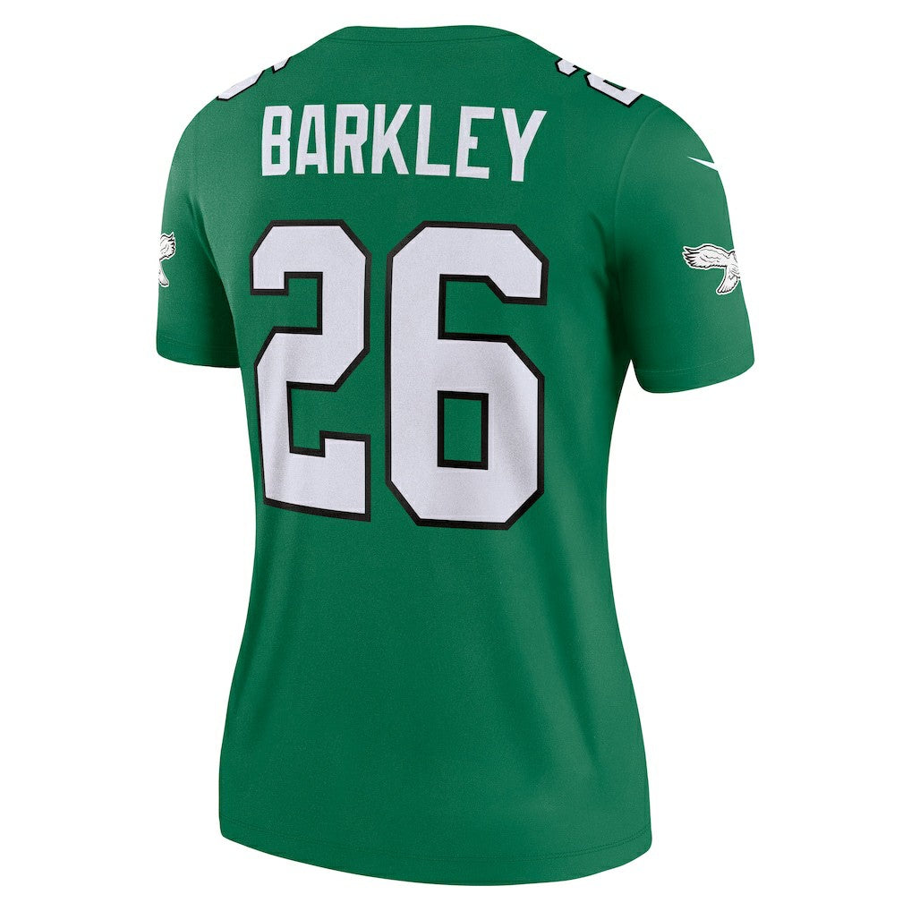 Saquon Barkley  Women's Legend Player Performance Top - Philadelphia Eagles Tops