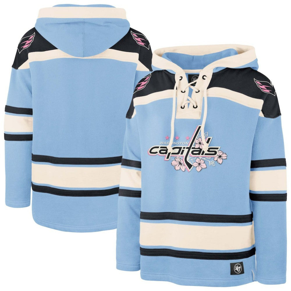 NHL Washington Capitals '47 Cherry Blossom Lacer Pullover Hoodie