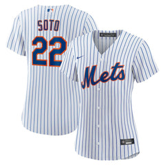 White Juan Soto New York Mets Nike Women's Home Replica Player Jersey