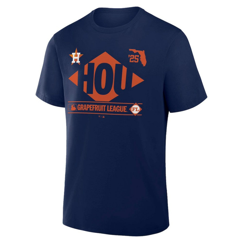 Navy Houston Astros Fanatics 2025 Spring Training Grapefruit League True Icon T-Shirt