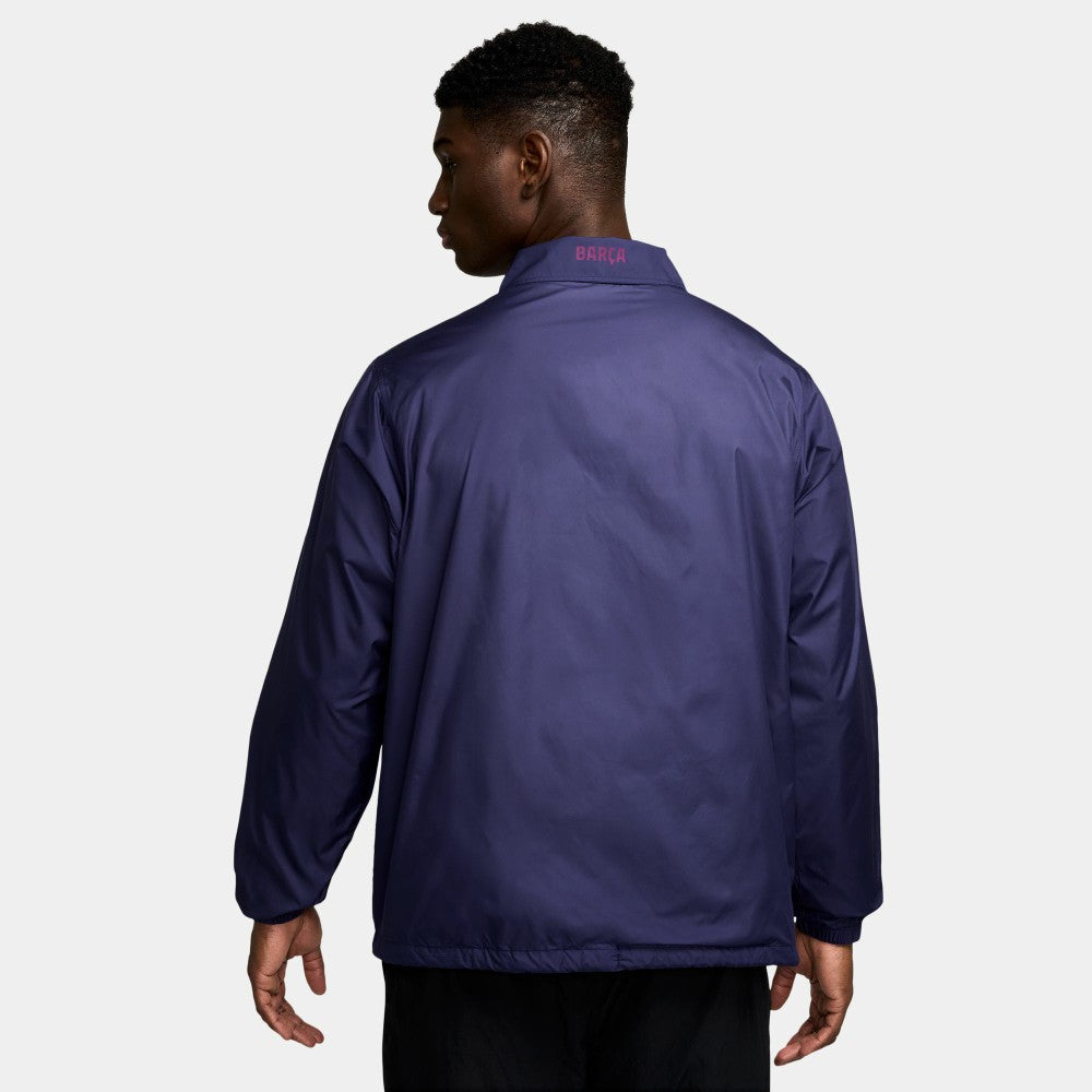 Barcelona Club Coaches Full-Snap Jacket